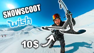 JAI TESTÉ LE SNOWSCOOT LE MOINS CHER DINTERNET [upl. by Behka262]