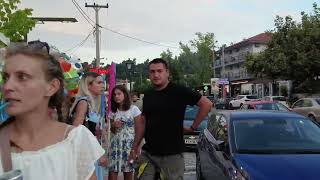 Walking in Kriopigi Village Chalkidiki Greece Sunset Walking Tour [upl. by Vacla]