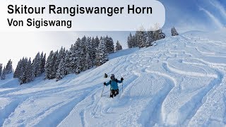 Skitour Rangiswanger Horn von Sigiswang [upl. by Wailoo]