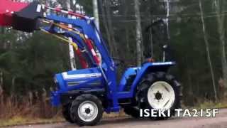 kompakttraktor ISEKI TA 210 and 215F [upl. by Claman]