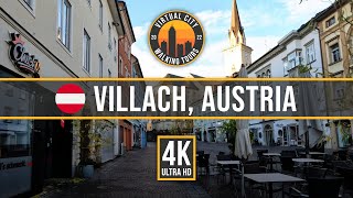 🇦🇹 VILLACH AUSTRIA – Early Morning City Center Walking Tour 4K Walk [upl. by Dawkins16]