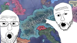 Hoi4 My GREATEST Luxembourg Game EVER [upl. by Lienahs309]