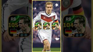 Philipp Lahm RB 105 eFootball 2025 short efootball [upl. by Lail116]