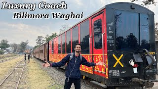 Most Luxurious Coach Of Narrow Gauge  Bilimora Waghai Train Journey [upl. by Neillij865]