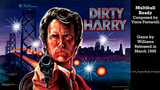 Multiball Ready  Dirty Harry pinball music [upl. by Ahsiket]