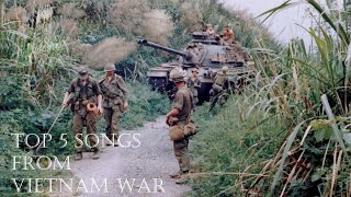 top 5 songs from Vietnam war 1 American sideSPEEZI MUSIC [upl. by Guenna]