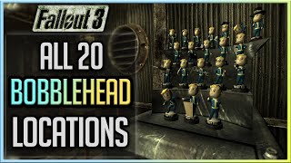 Fallout 3  All 20 Bobblehead Locations Guide [upl. by Kristal]