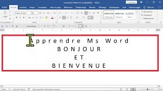 interligne et encadrement dun texte dans ms word [upl. by Allimaj726]