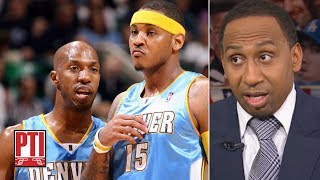 Stephen A calls Chauncey Billups’ comments on Carmelo Anthony ‘devastating’  PTI [upl. by Renelle522]