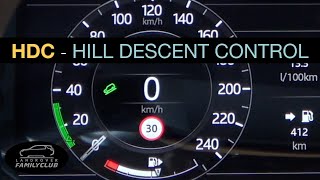 All about Land Rovers HDC  Hill Descent Control [upl. by Eisset]