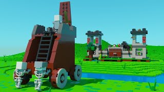 LEGO MINECRAFT The Fortress Complete Video [upl. by Perri340]