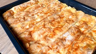 Bulgarian traditional recipeBanitsa with cheeseCheese pie [upl. by Setarcos]