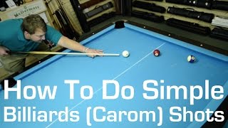 How to do a Simple Billiards Carom Shots [upl. by Owena277]