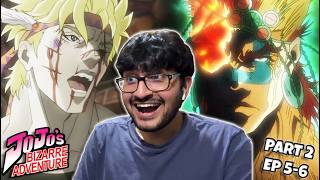 THE PILLAR MEN ARE OP CAESAR ZEPPELI  JoJos Bizarre Adventure Part 2 Ep 5 amp 6 BLIND REACTION [upl. by Ward]