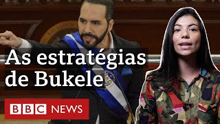 Bukele Como El Salvador mudou sob o governo do polêmico líder que tenta a reeleição [upl. by Ezitram]