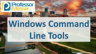 Windows Command Line Tools  CompTIA A 2201102  12 [upl. by Ardnot]