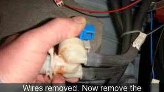 How to change solenoid inlet valve on a washing machine [upl. by Enrichetta]