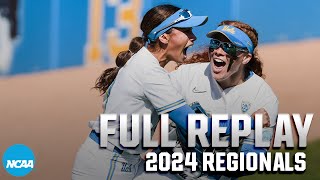 UCLA vs Virginia Tech 2024 NCAA softball regional final  FULL REPLAY [upl. by Geri]