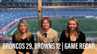 Browns quarterback questions continue after loss to Broncos [upl. by Shorter]