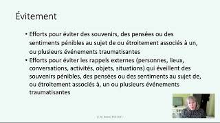 Partie 4 trauma vicariant  Causes et symptômes du trouble de stress posttraumatique [upl. by Clair]