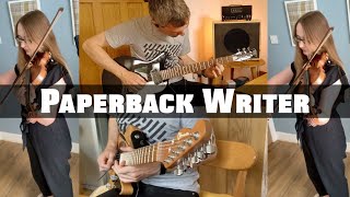 Paperback Writer  instrumental guitar cover plus violins [upl. by Rhodia]