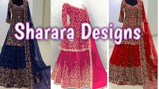 Latest Sharara Suit Designs for Wedding Trending Sharara Designs 2024 Sharara Suits for Girls [upl. by Ydospahr650]