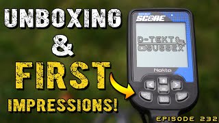 Nokta DOUBLE SCORE  Unboxing amp First Look  Waterproof SMF Metal Detector  Episode 232 [upl. by Gaulin]