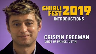 Ghibli Fest 2019  Crispin Freemans Intro to Howls Moving Castle [upl. by Ahsemal]