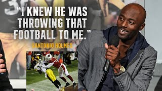 Santonio Holmes on his Super Bowlwinning touchdown at Alumni Weekend Dinner  Pittsburgh Steelers [upl. by Shaikh179]