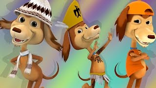 MI PERRO CHOCOLO  LOS BAILES DE CHOCOLO  CANCIONES INFANTILES  MÚSICA PARA JUGAR [upl. by Anthiathia982]