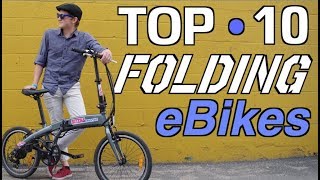 Top 10 Folding Electric Bikes  What folding eBikes are best [upl. by Roth]