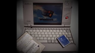 Toshiba Libretto 50CT HDD to CF card [upl. by Kcirted]