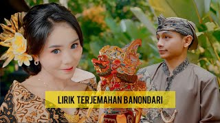 BANONDARI AZMY Z Ft GIRI HARJA DUA PUTU Lirik Terjemahan [upl. by Mullane352]