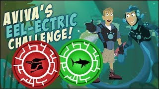 Wild Kratts Avivas Eelectric Challenge  Wild Kratts Games [upl. by Ellered]