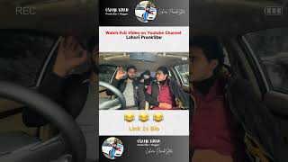 Scaring Passenger in Uber Rides 🤣 Lahori PrankStar [upl. by Lyckman]