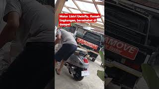 Motor listrik 2024 uwinfly uwinflyt3 uwinflyindonesia [upl. by Valerian]