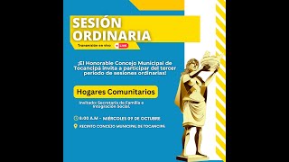 ✅Sesiones Ordinarias  Hogares Comunitarios  Secretaría de familia e integración social [upl. by Aileme]