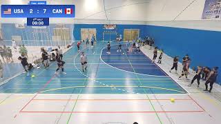 Canada vs USA  Foam Women  Dodgeball World Championships 2024 [upl. by Dolly258]