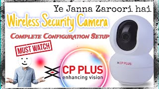 How to Connect CP PLUS EzyKam Camera to Wifi  Connect with Mobile cctvcamera viral [upl. by Atsocal422]