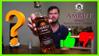 Amrut Fusion Indian Single Malt Whisky Review Is Indian Whiskey as Good as Scotch Whisky [upl. by Nylle]