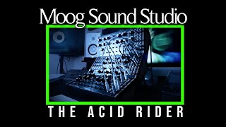 Moog Sound Studio dfam  subharmonicon acid techno [upl. by Namajneb]