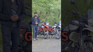 G310GS vs Himalayan  Which is better  g310gs himalayan comparo [upl. by Ellesirg]