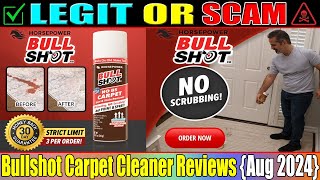 Bullshot Carpet Cleaner Reviews Is Bull Shot Carpet Cleaner Legit or Scam [upl. by Shuping]