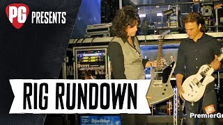 Rig Rundown  Kiss Gene Simmons Paul Stanley and Tommy Thayer [upl. by Amaleta]