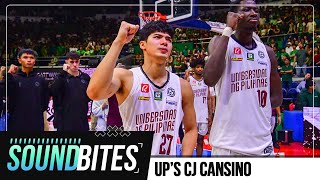 CJ Cansino looks back on his UAAP career  Soundbites [upl. by Ramsay]