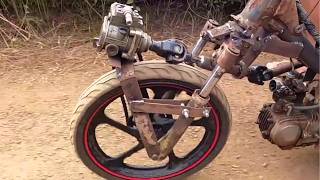 Man Builds Amazing 2x2 MOTORBIKES in His Garage  Start to Finish by 2TDIY [upl. by Najar]