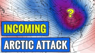 Multiple Arctic Outbreaks Incoming Snow Forecast [upl. by Carina]