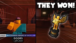 Doors Just WON THE INNOVATION AWARDS LSPLASH VOICE REVEAL [upl. by Shivers]