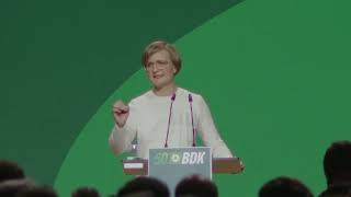 Franziska Brantners Bewerbungsrede um Bundesvorsitz auf der 50 BDK in Wiesbaden [upl. by Lilas]