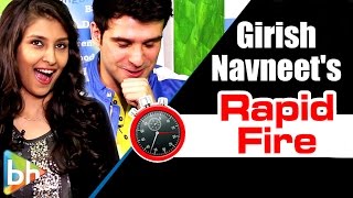 Girish Kumar  Navneet Dhillons Comical Rapid Fire On Ranveer  Deepika  SRK  Salman [upl. by Naesal588]